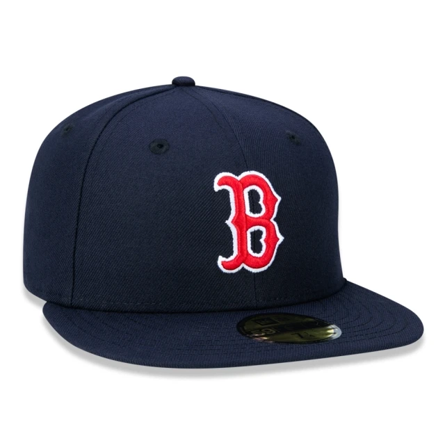 Boné 59FIFTY Aba Reta Fechado Boston Red Sox MLB