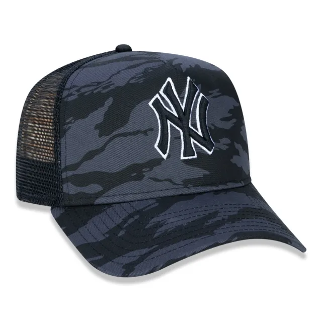 Boné 9FORTY A-Frame Trucker MLB New York Yankees Camuflado