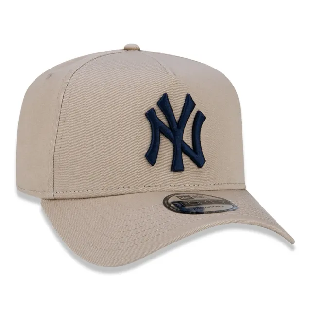 Boné 9FORTY A-Frame MLB New York Yankees Bege