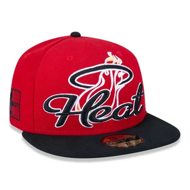 Boné 59FIFTY Miami Heat NBA