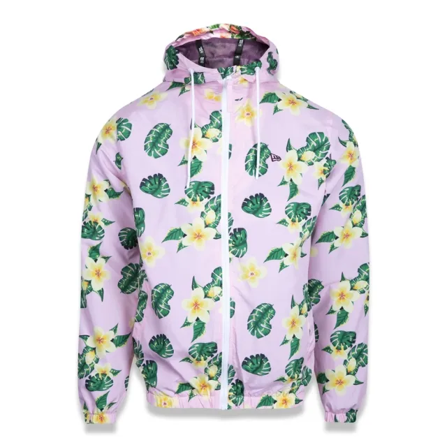 Jaqueta Feminina Corta Vento (Windbreaker) Floral