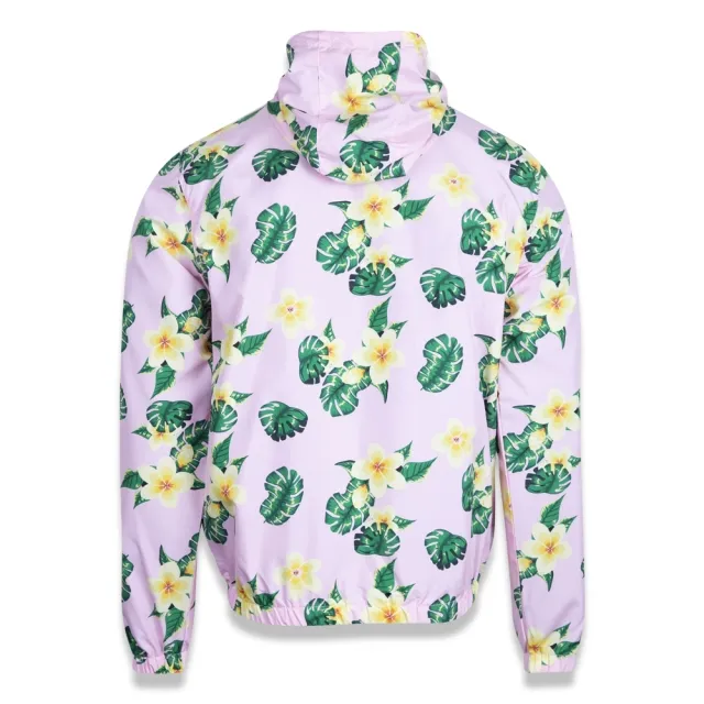 Jaqueta Feminina Corta Vento (Windbreaker) Floral