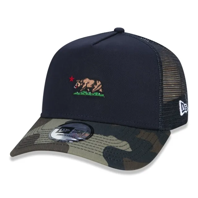 Boné 9FORTY A-Frame Trucker Califórnia Camuflado