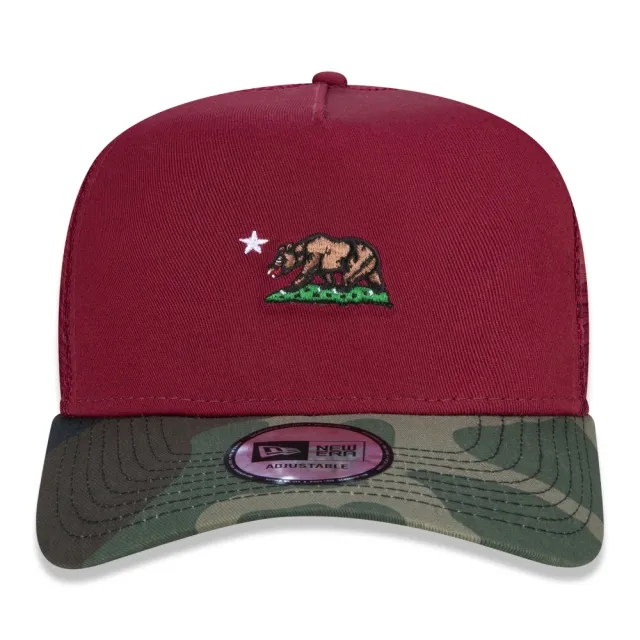 Boné 9FORTY A-Frame Trucker Califórnia Camuflado