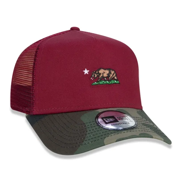 Boné 9FORTY A-Frame Trucker Califórnia Camuflado