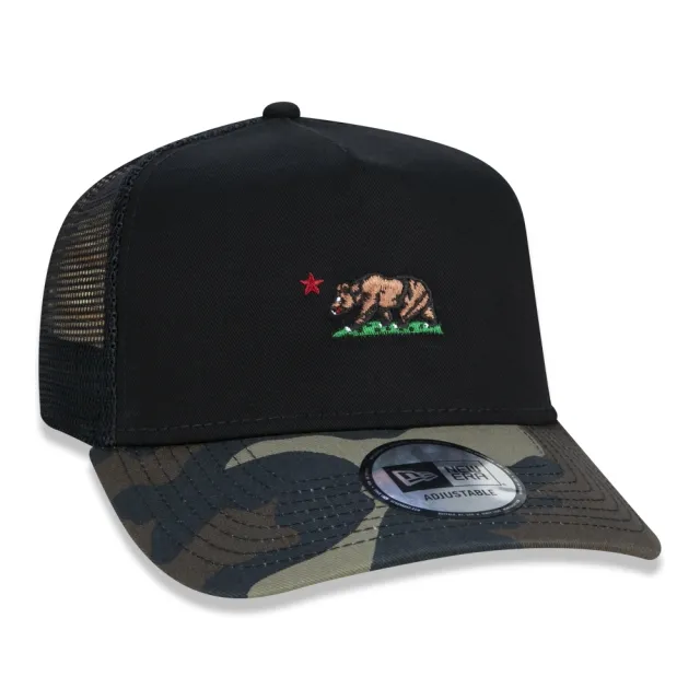 Boné 9FORTY A-Frame Trucker Califórnia Camuflado