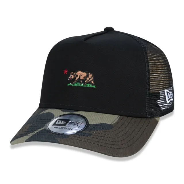 Boné 9FORTY A-Frame Trucker Califórnia Camuflado