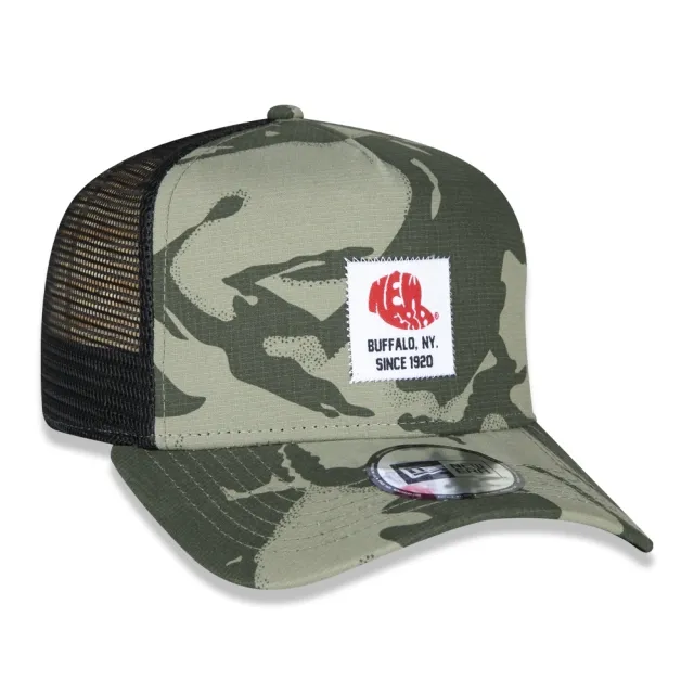Boné 9FORTY A-Frame Trucker Camo Corrosion