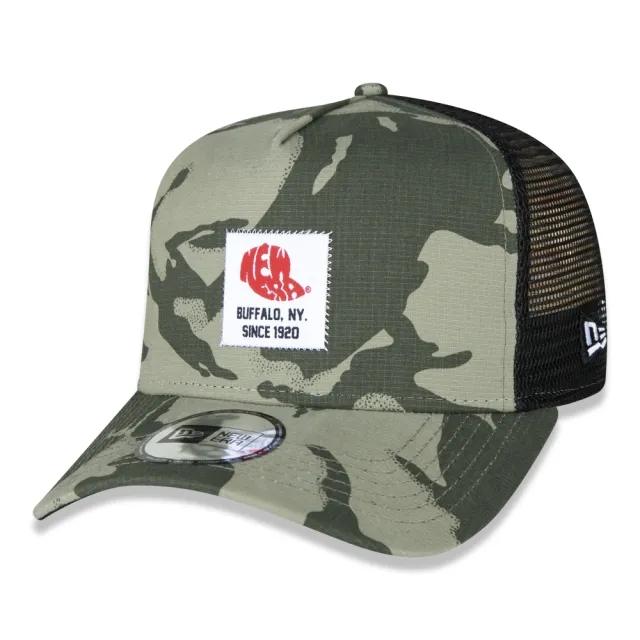 Boné 9FORTY A-Frame Trucker Camo Corrosion