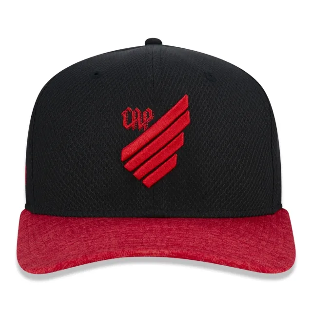Boné 9FIFTY Stretch Snap Futebol Athlético Paranaense Aba Pré Curvada
