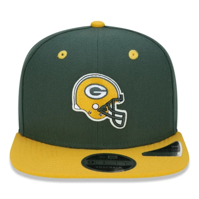 Boné 9FIFTY Original Fit NFL Green Bay Packers Core Helmet