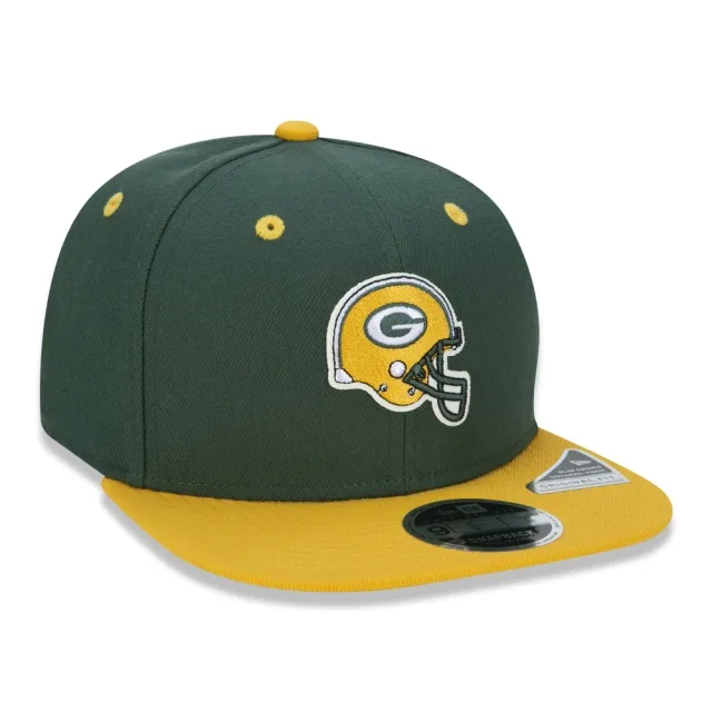 Boné 9FIFTY Original Fit NFL Green Bay Packers Core Helmet