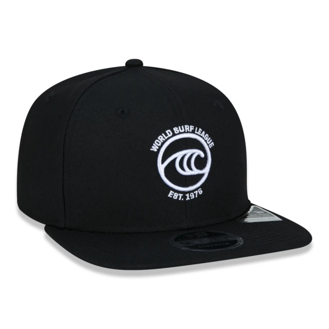 Boné 9FIFTY Original Fit Oficial WSL Surfe Preto Aba Reta Snapback