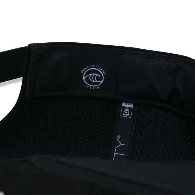 Boné 9FIFTY Original Fit Oficial WSL Surfe Preto Aba Reta Snapback