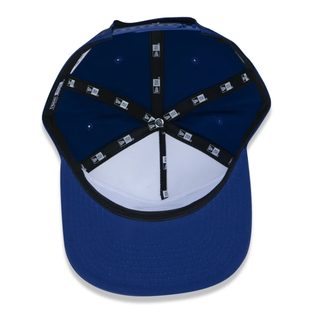 Boné Golfer Oficial WSL Surfe Azul Branco Aba Reta Snapback
