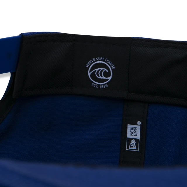 Boné Golfer Oficial WSL Surfe Azul Branco Aba Reta Snapback