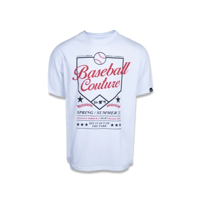 Camiseta Collab Juliana Jabour Baseball Couture