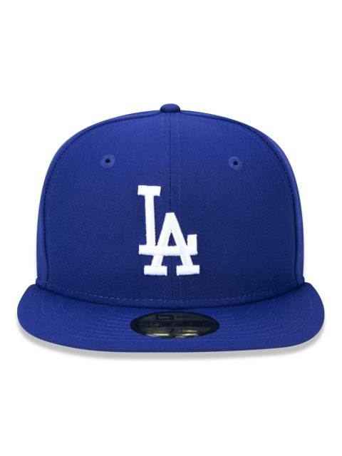 Boné 59FIFTY Aba Reta Fechado Los Angeles Dodgers MLB