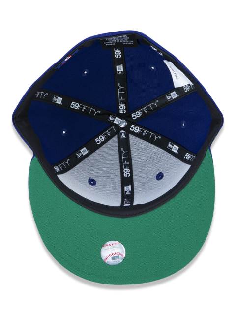Boné 59FIFTY Aba Reta Fechado Los Angeles Dodgers MLB