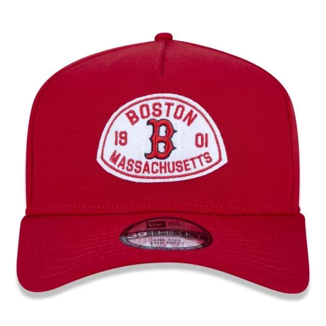 Boné 39THIRTY A-Frame MLB Boston Red Sox College Felt