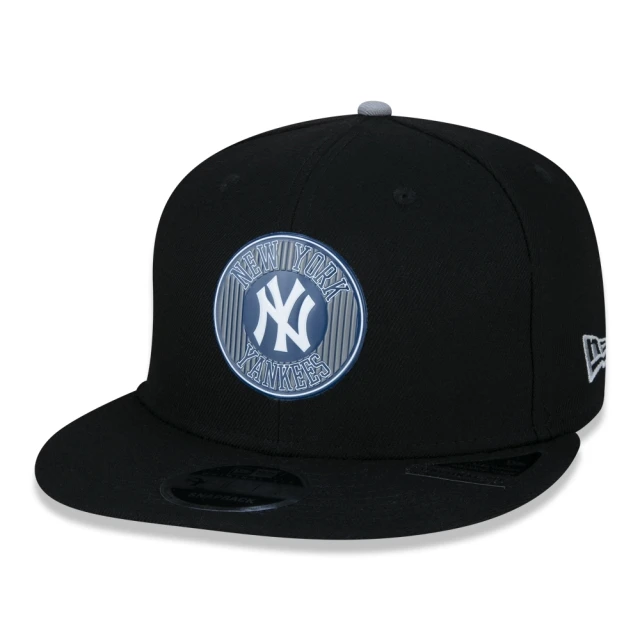 Boné 59FIFTY MLB New York Yankees College Fechado Aba Reta Preto