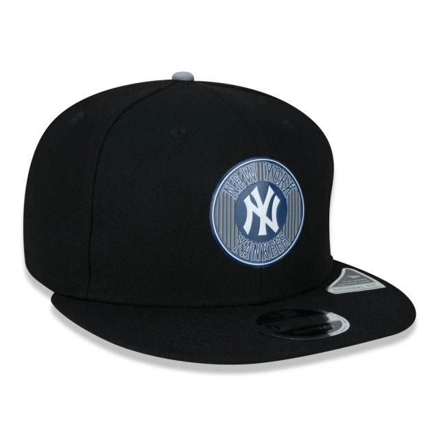 Boné 59FIFTY MLB New York Yankees College Fechado Aba Reta Preto