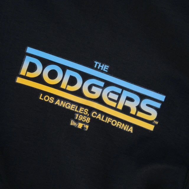 Jaqueta Corta Vento Windbreaker MLB Los Angeles Dodgers Rave Space Gradient