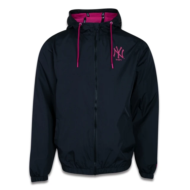 Jaqueta Corta Vento Windbreaker MLB New York Yankees Sazonal Quad