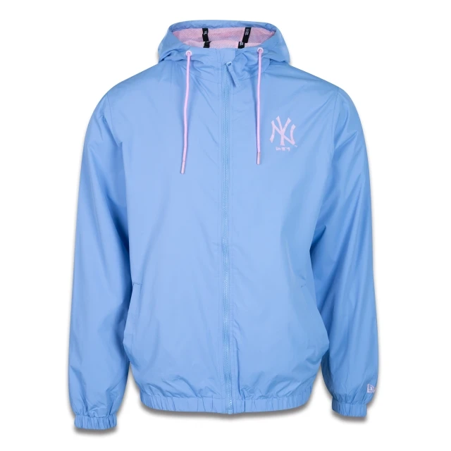 Jaqueta Corta Vento Windbreaker MLB New York Yankees Sazonal Quad