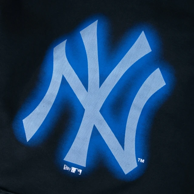 Moletom Canguru Fechado MLB New York Yankees Rave Space Glow