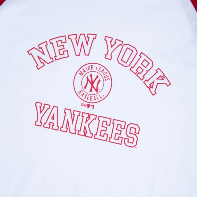 Camiseta Feminina Manga Curta MLB New York Yankees College School