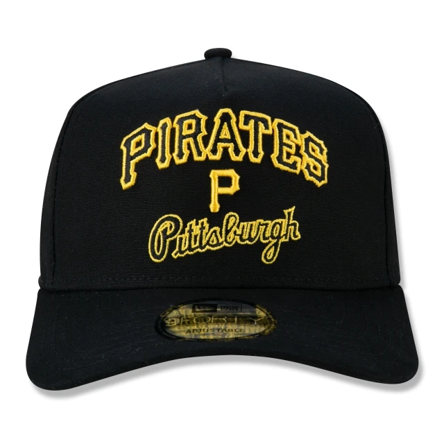 Boné 9FORTY A-Frame Snapback Aba Curva MLB Pittsburgh Pirates Core