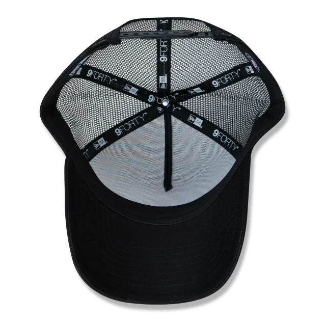 Boné 9FORTY A-Frame Trucker Snapback Aba Curva MLB New York Yankees Retro Soundtrack