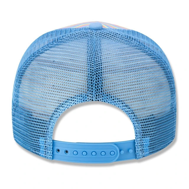 Boné 9FORTY A-Frame Trucker Snapback Aba Curva MLB Los Angeles Dodgers Retro Soundtrack