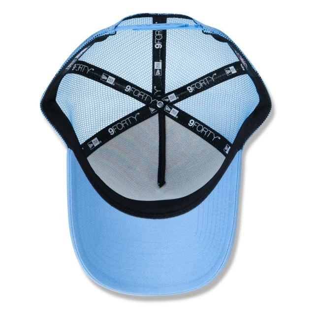 Boné 9FORTY A-Frame Trucker Snapback Aba Curva MLB Los Angeles Dodgers Retro Soundtrack