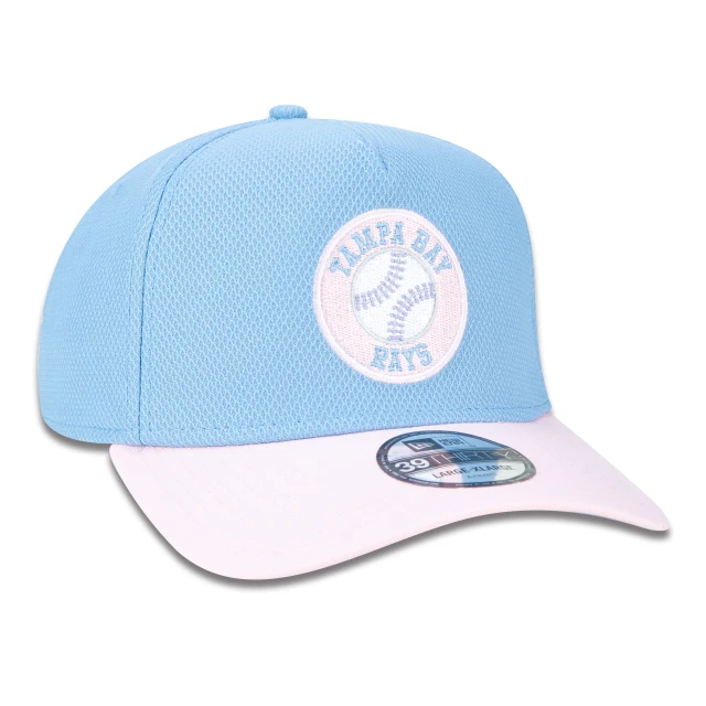 Boné 39THIRTY A-Frame Aba Curva MLB Tampa Bay Rays Retro Soundtrack