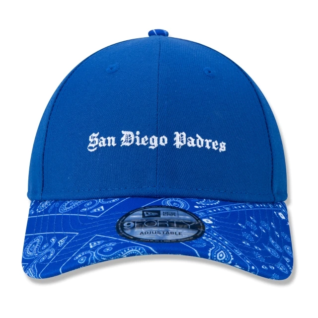 Boné 9FORTY Snapback Aba Curva MLB San Diego Padres Street