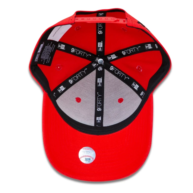 Boné 9FORTY MLB New York Yankees Golden Culture Aba Curva Vermelho