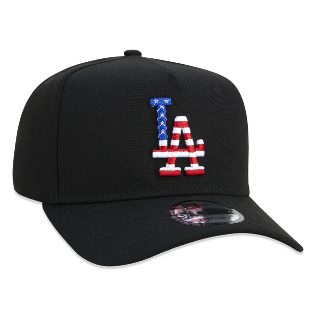 Boné 9FORTY A-Frame Snapback Aba Curva MLB Los Angeles Dodgers USA
