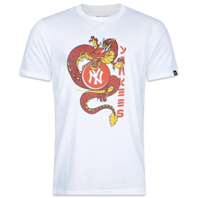 Camiseta Golden Culture Red Dragon New York Yankees