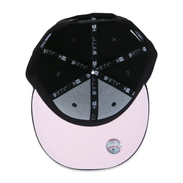 Boné 9FIFTY Boston Red Sox World Series Aba Reta Preto