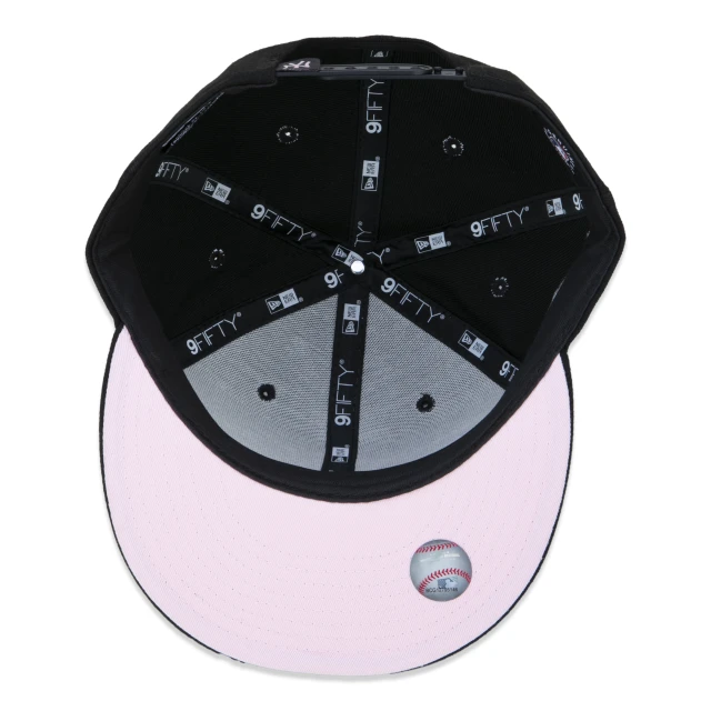 Boné 9FIFTY New York Yankees World Series Aba Reta Preto