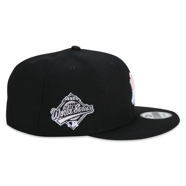 Boné 9FIFTY New York Yankees World Series Aba Reta Preto