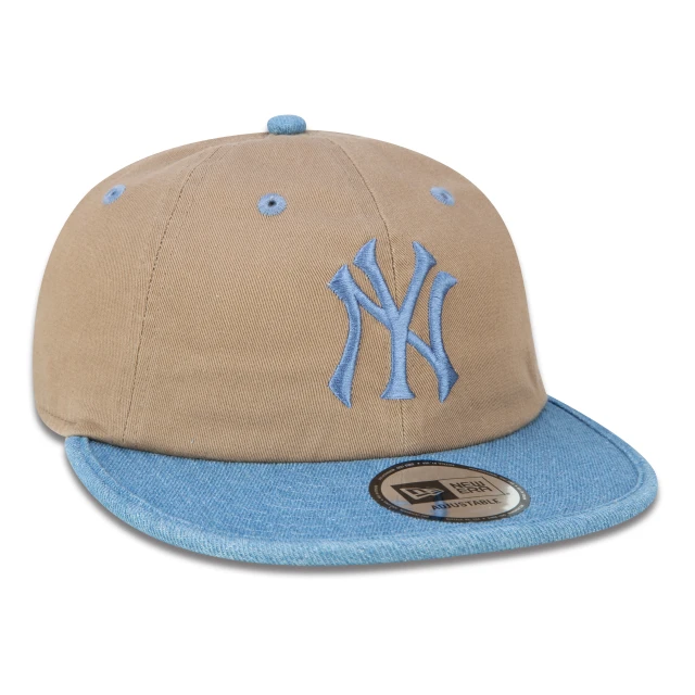 Boné Casual Classic New York Yankees Marrom Aba Reta