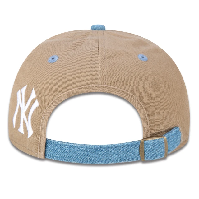 Boné Casual Classic New York Yankees Marrom Aba Reta