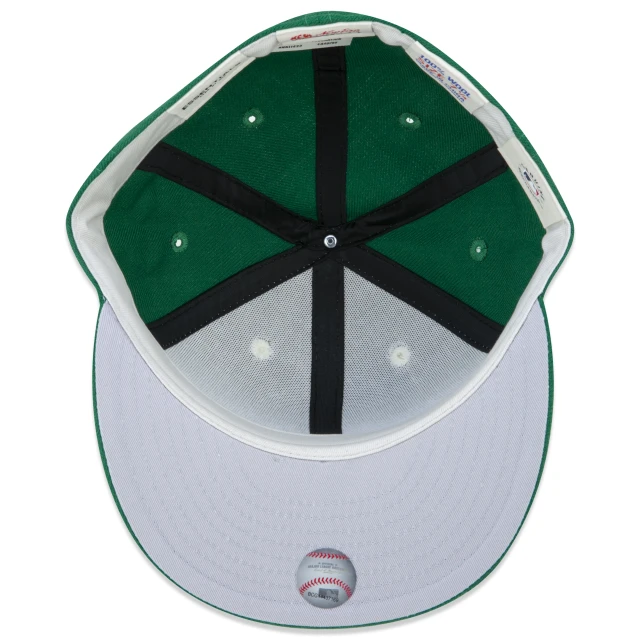 Boné 59FIFTY Fitted Essentials Fear Of God Aba Reta Verde Branco
