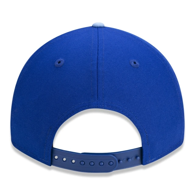 Boné 9FORTY MLB Kansas City Royals Aba Curva Snapback Azul