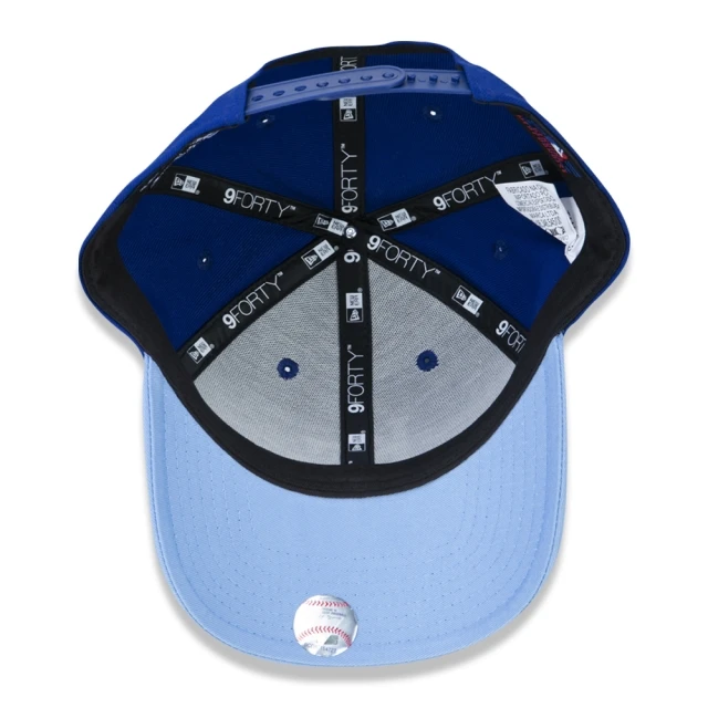 Boné 9FORTY MLB Kansas City Royals Aba Curva Snapback Azul