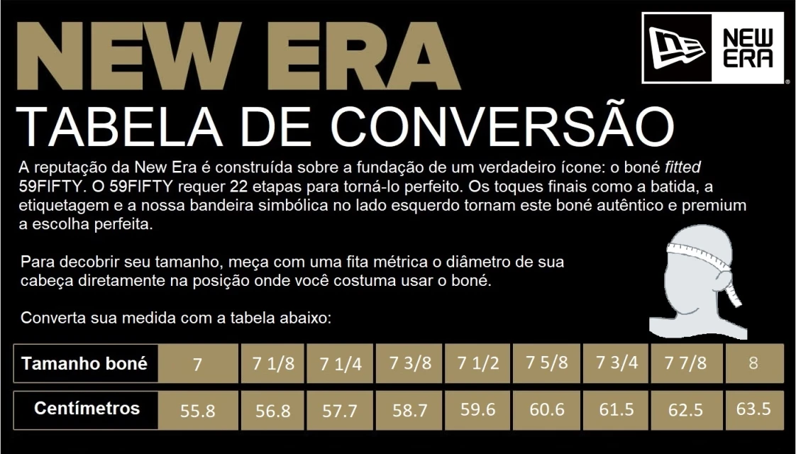 Boné 59FIFTY Arizona Diamondbacks MLB Preto