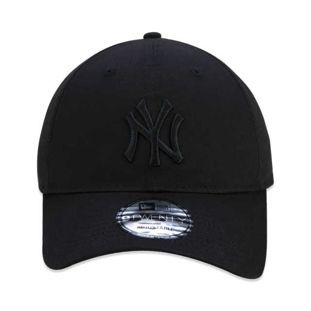 Boné 9TWENTY MLB New York Yankees Aba Curva Preto